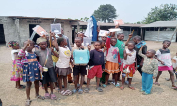 La colonie de vacances, un moment de renforcement de la cohésion sociale à Mbankana.La colonie de vacances, un moment de renforcement de la cohésion sociale à Mbankana.